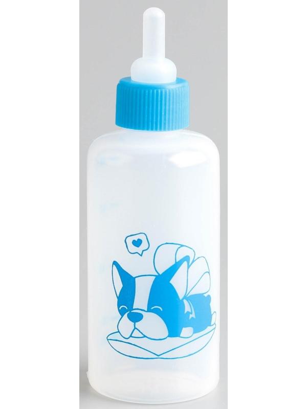 Набор для вскармливания «Пушистое счастье» для щенят, 60 мл, с 4 сосками и ёршиком