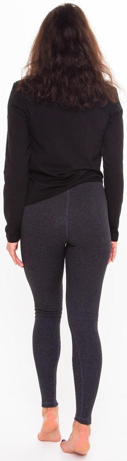 Термобельё женское (леггинсы), цвет антрацит, размер 44