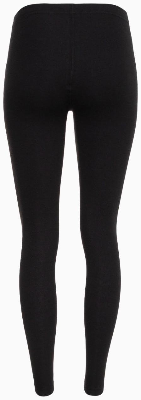 Термобельё женское (леггинсы), цвет чёрный, размер 46