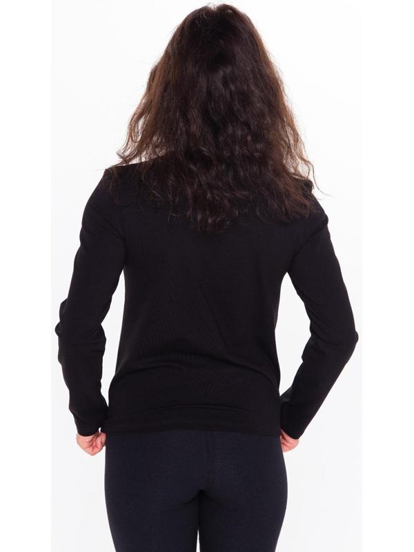 Термобельё женское (леггинсы), цвет чёрный, размер 46