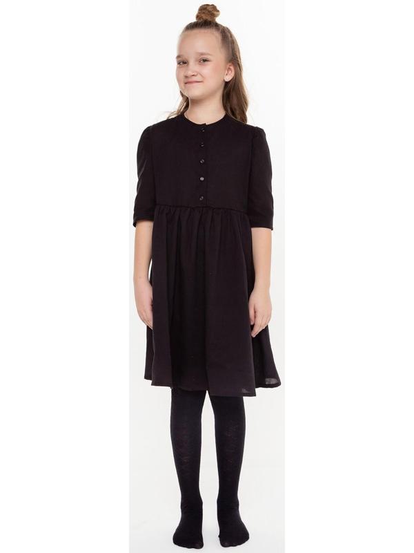 Колготки детские, цвет тёмно-синий, рост 146-152