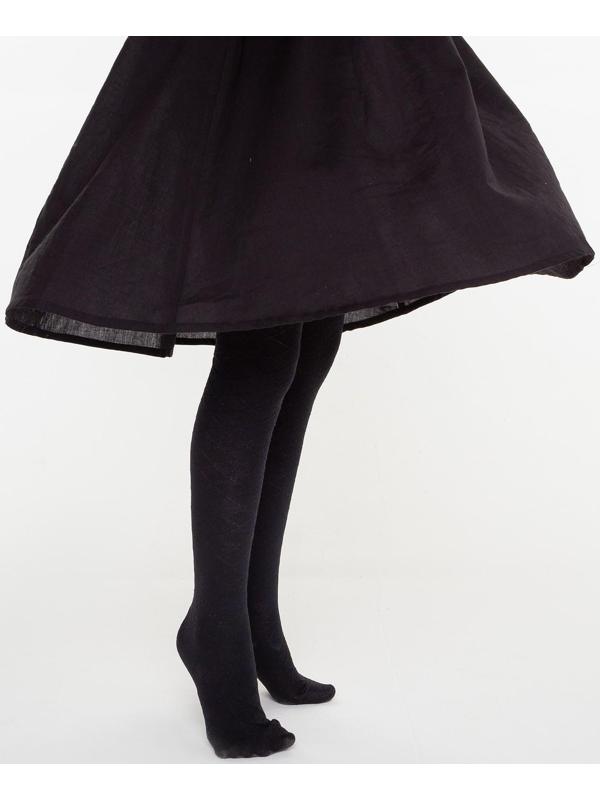 Колготки детские, цвет тёмно-синий, рост 146-152