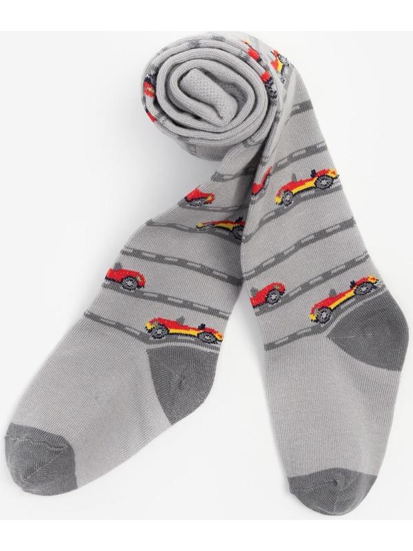 Колготки детские, цвет серый, рост 92-98