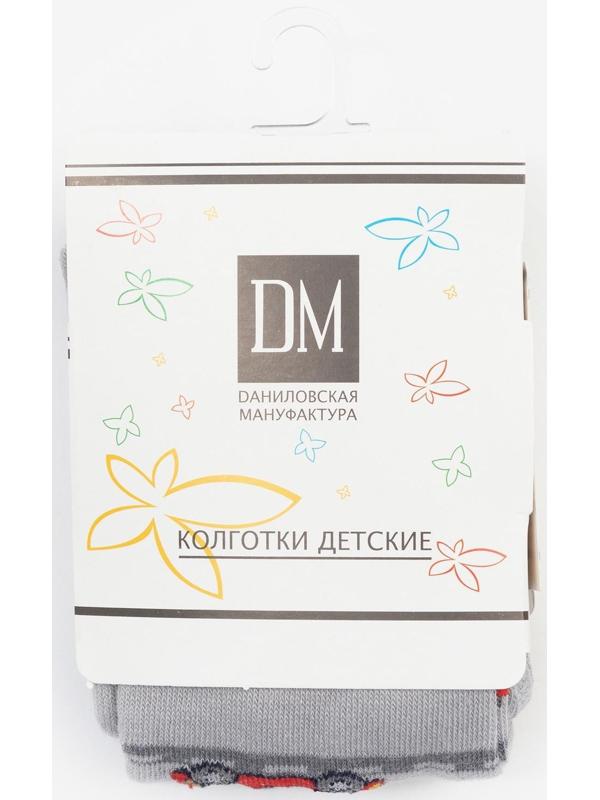 Колготки детские, цвет серый, рост 92-98