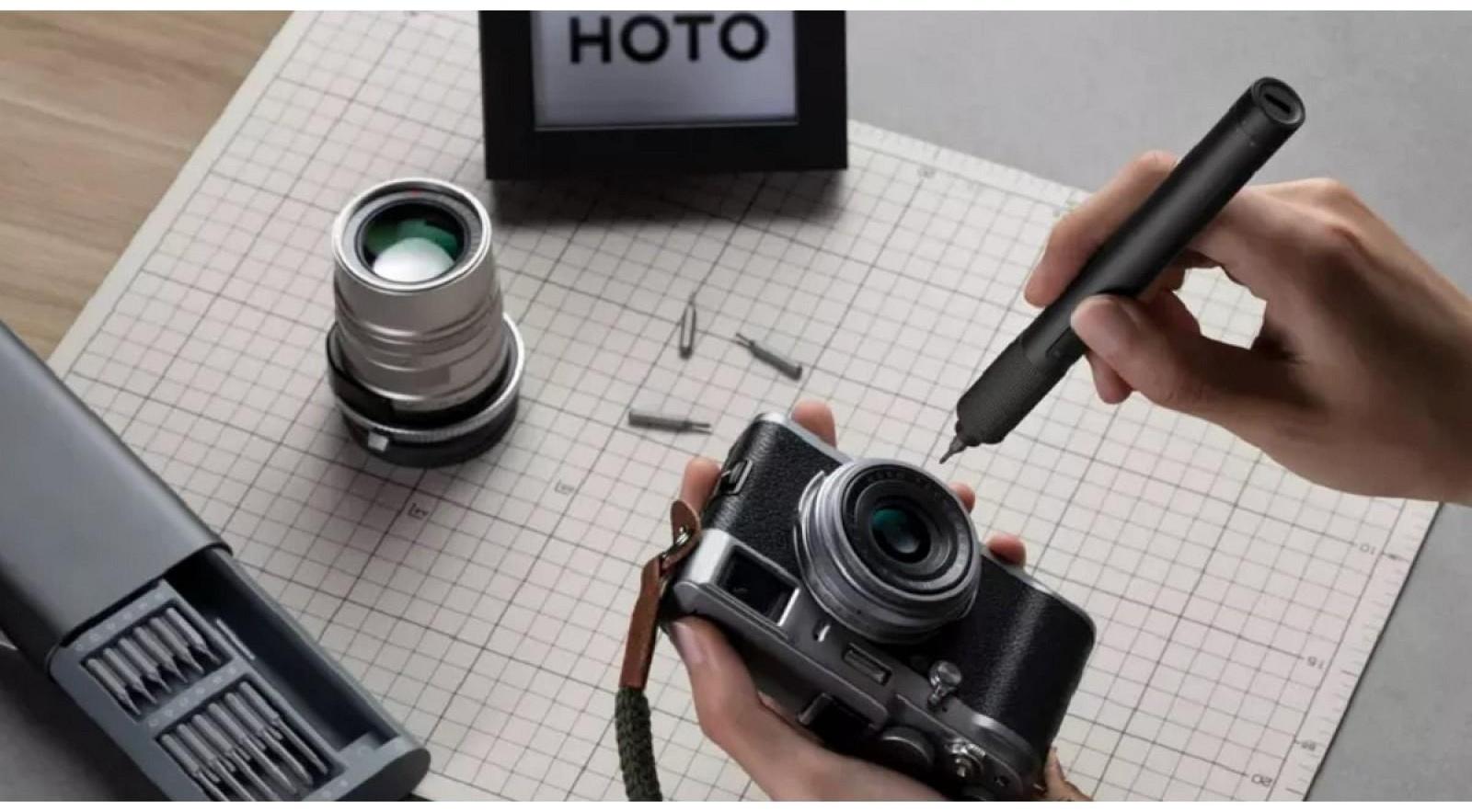 Отвертка Xiaomi Mi Cordless Precision Screwdriver Kit (BHR5474GL), портативная, 24 насадки