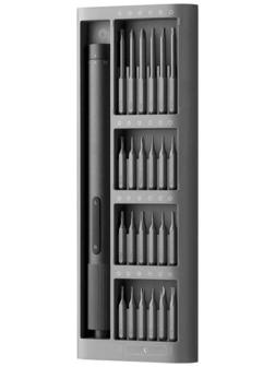 Отвертка Xiaomi Mi Cordless Precision Screwdriver Kit (BHR5474GL), портативная, 24 насадки
