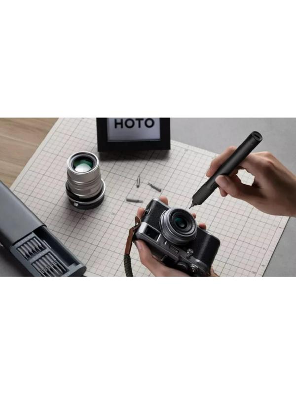 Отвертка Xiaomi Mi Cordless Precision Screwdriver Kit (BHR5474GL), портативная, 24 насадки