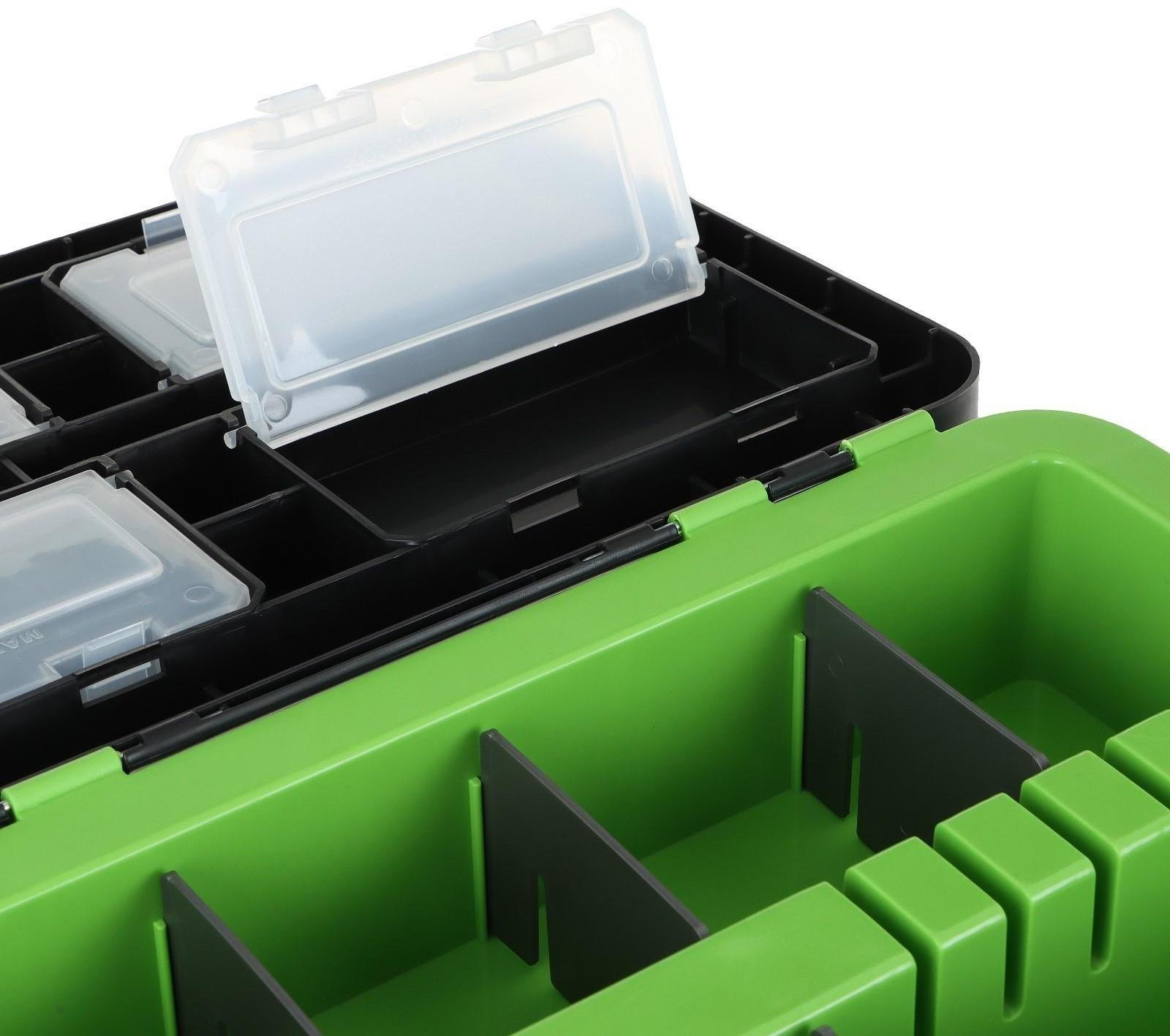 Ящик рыболовный зимний SHARK салатовый (HS-IB-19-SHG) Helios