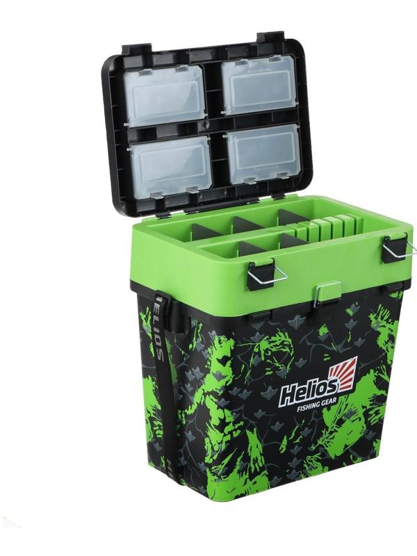Ящик рыболовный зимний SHARK салатовый (HS-IB-19-SHG) Helios