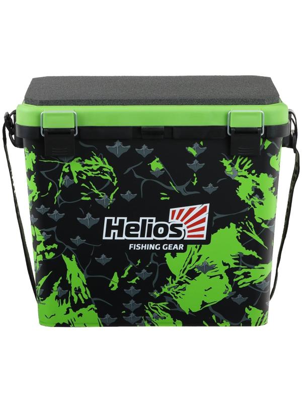 Ящик рыболовный зимний SHARK односекционный салатовый (HS-IB-19-SHG-1) Helios