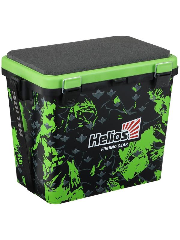 Ящик рыболовный зимний SHARK односекционный салатовый (HS-IB-19-SHG-1) Helios