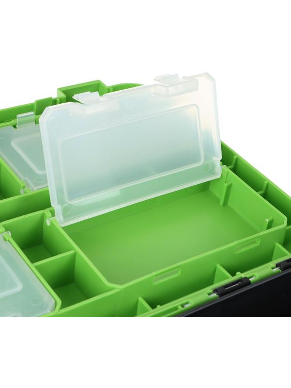 Ящик рыболовный зимний SHARK односекционный салатовый (HS-IB-19-SHG-1) Helios