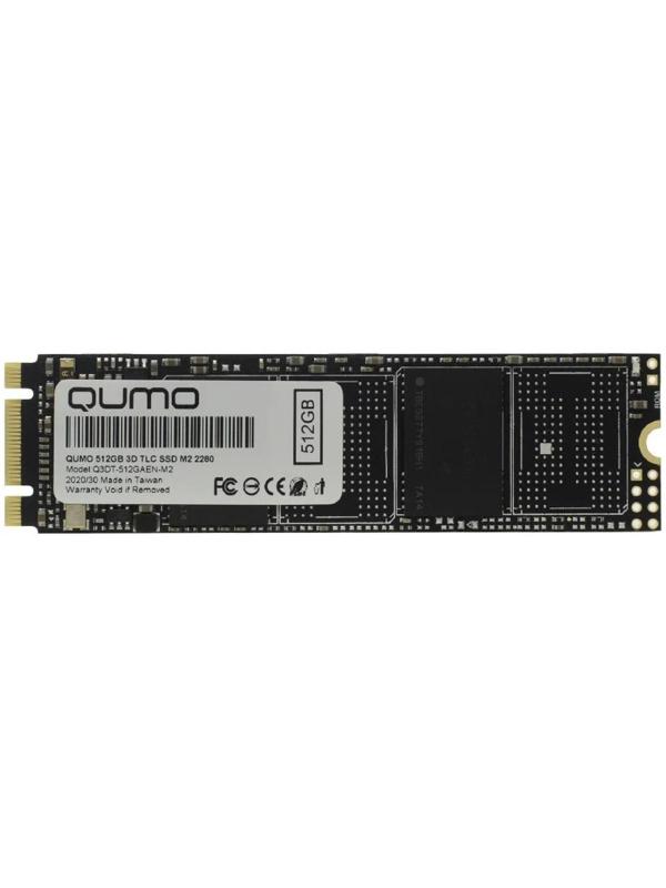 Накопитель SSD QUMO Novation Q3DT-512GAEN-M2, 512Гб, PCI-E x4, M2