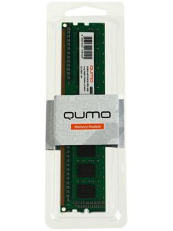 Память DDR3 QUMO QUM3U-4G1333C9, 4Гб, 1333 МГц, PC-10660, DIMM
