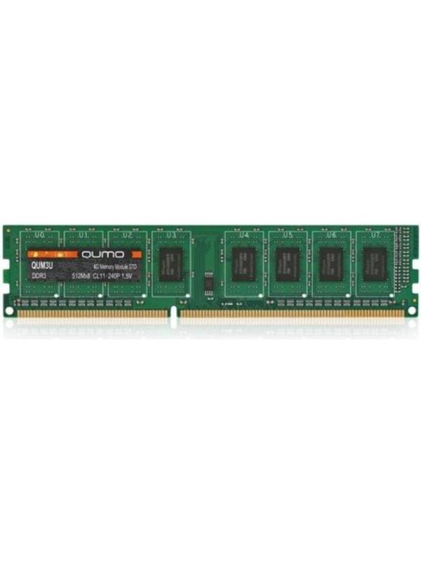 Память DDR3 QUMO QUM3U-4G1333C9, 4Гб, 1333 МГц, PC-10660, DIMM