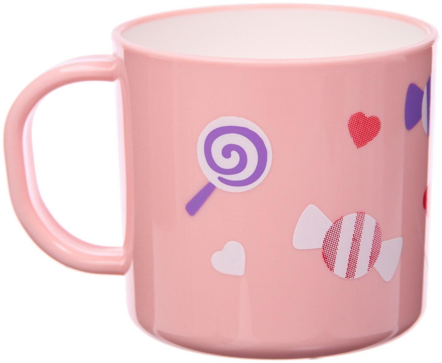 Кружка детская 200 мл., цвет МИКС