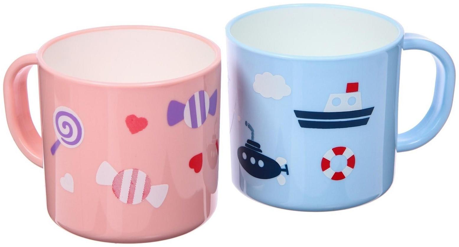 Кружка детская 200 мл., цвет МИКС