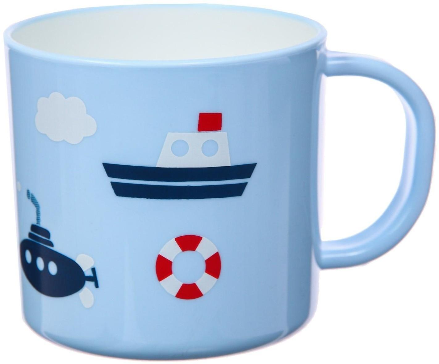 Кружка детская 200 мл., цвет МИКС