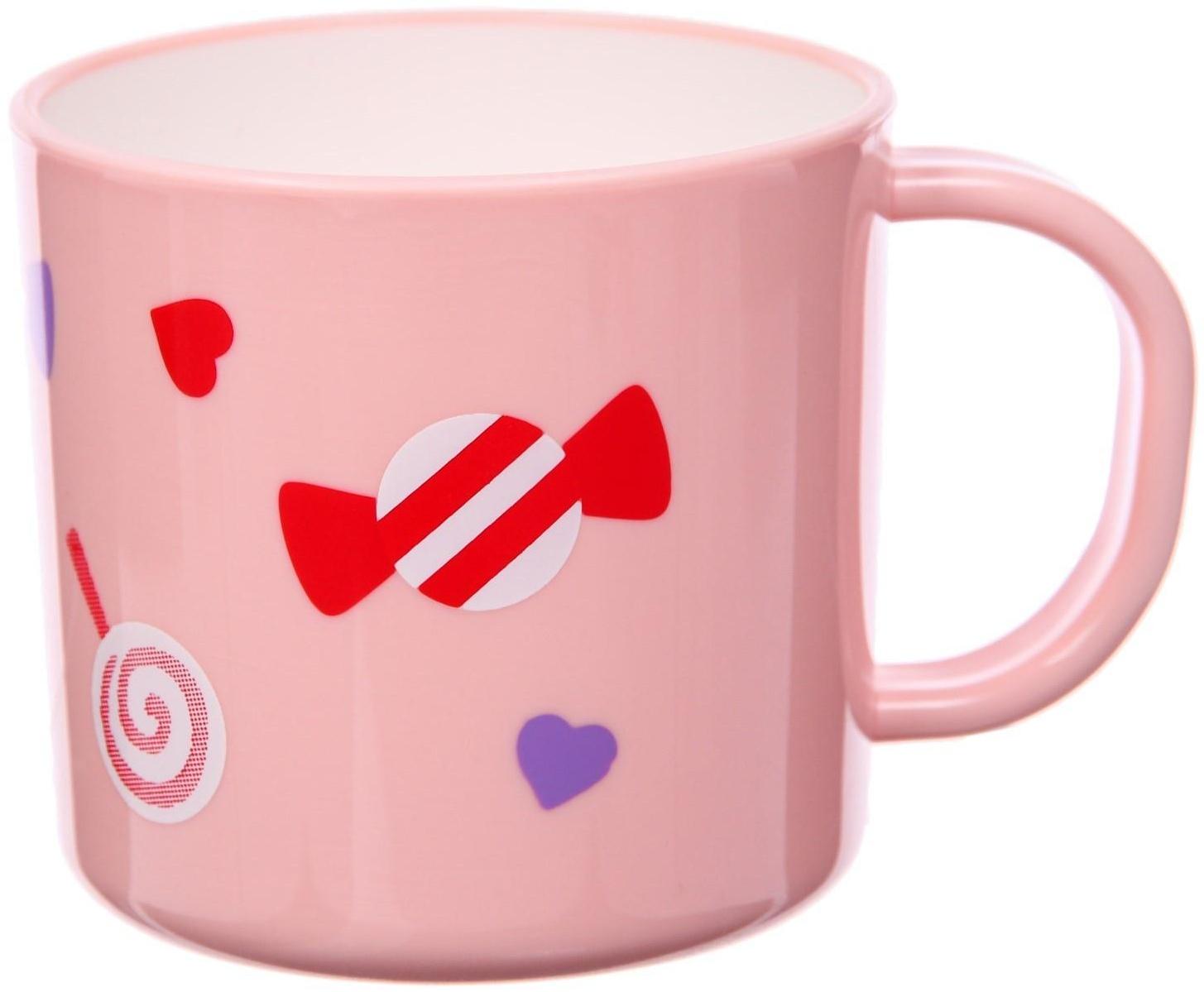 Кружка детская 200 мл., цвет МИКС