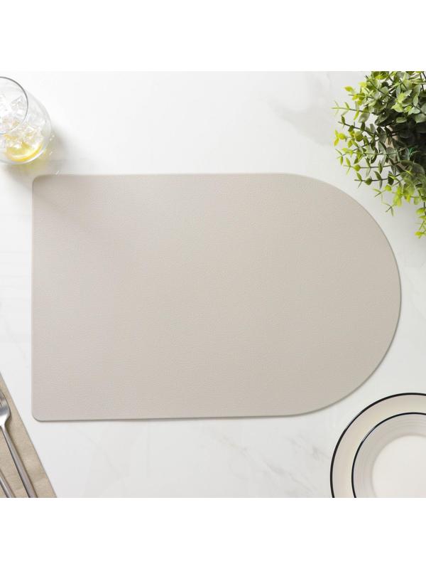 Салфетка сервировочная на стол «Тэм», 45×29,5 см, цвет бежевый