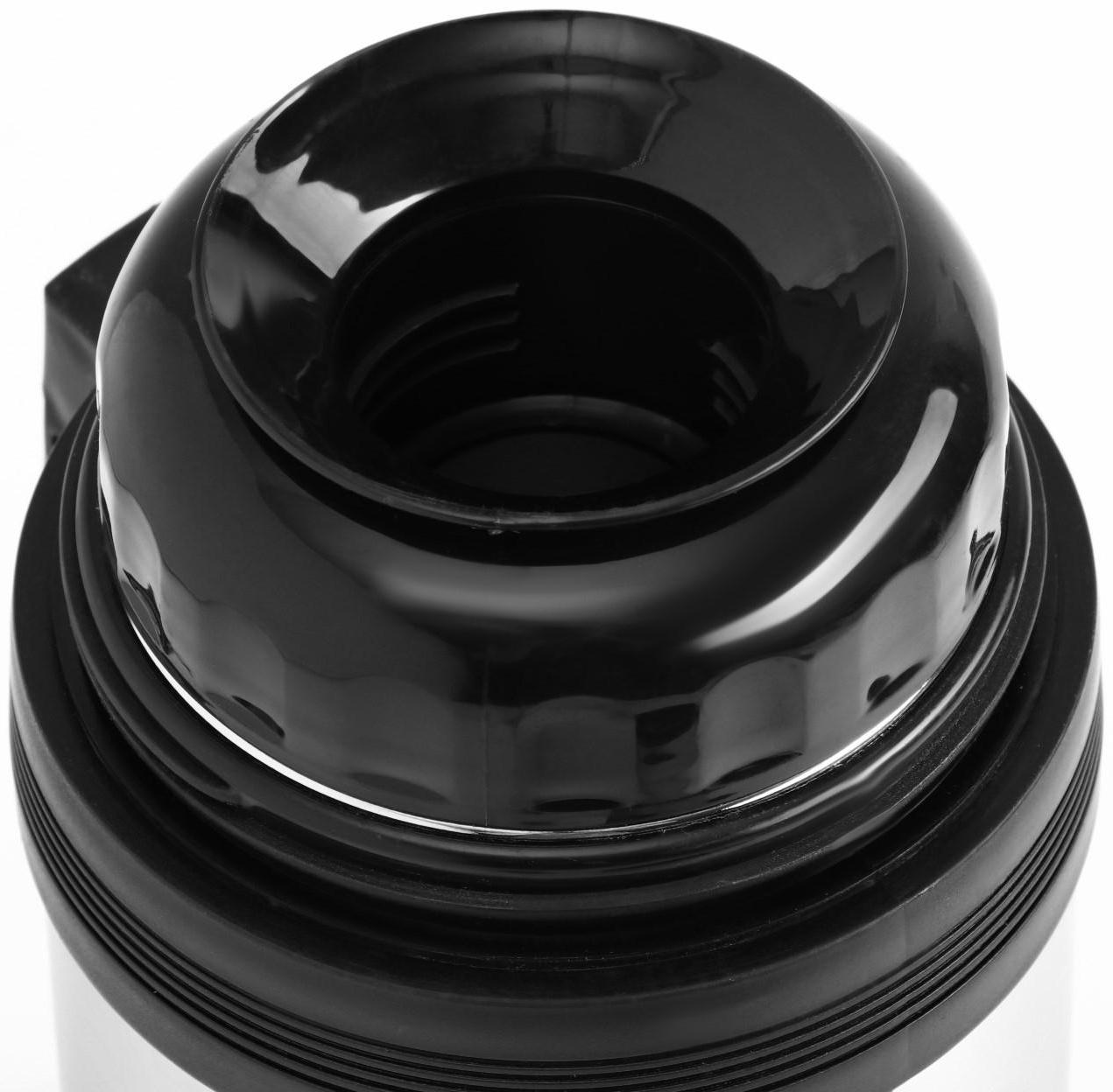 Термос универсальный, 1 л, на ремне, сохраняет тепло 10 ч, 12.5 х 23.5 см