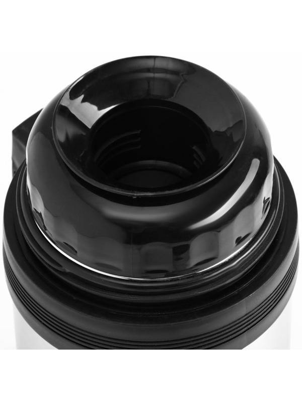 Термос универсальный, 1 л, на ремне, сохраняет тепло 10 ч, 12.5 х 23.5 см