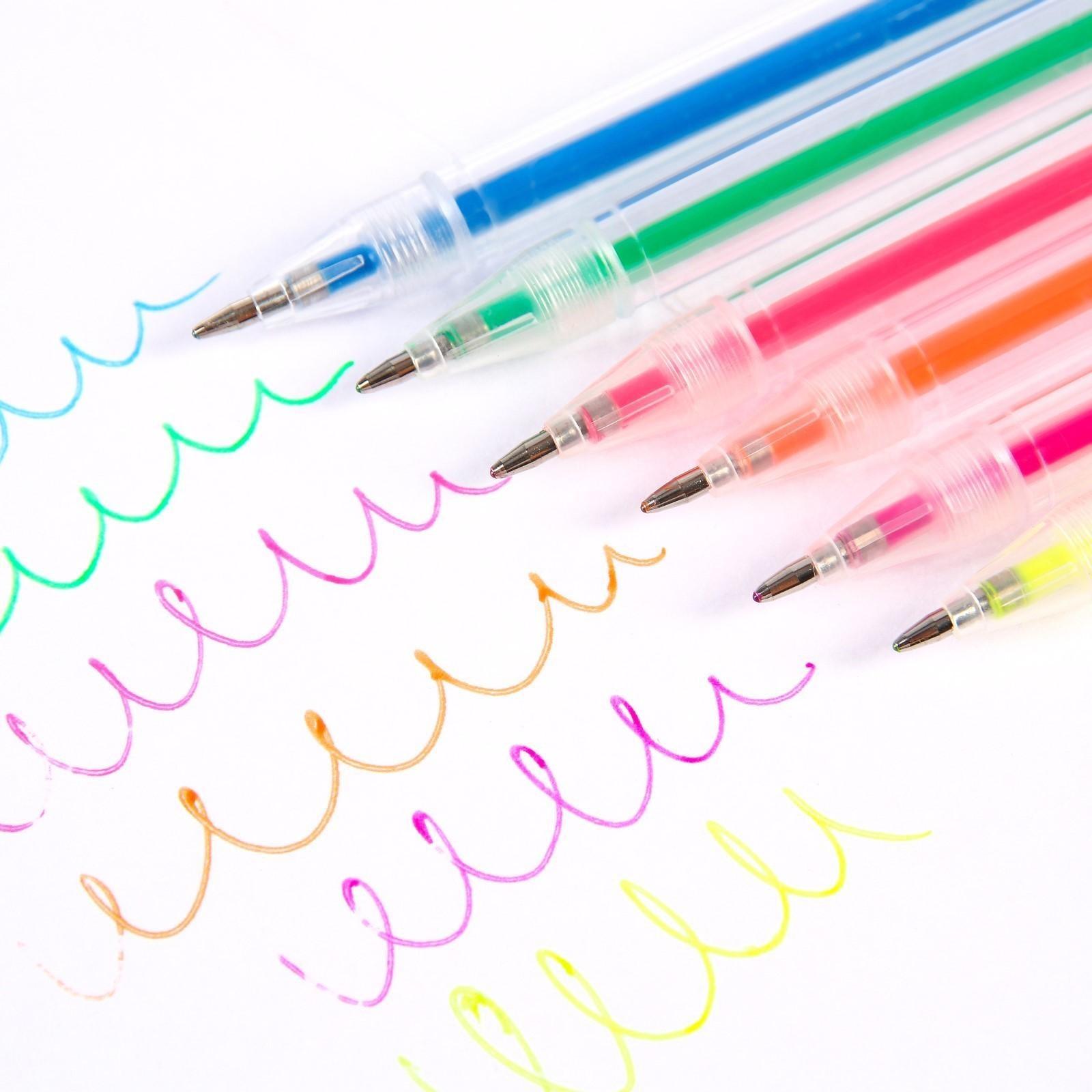 Набор гелевых ручек, 6 цветов, Тачки