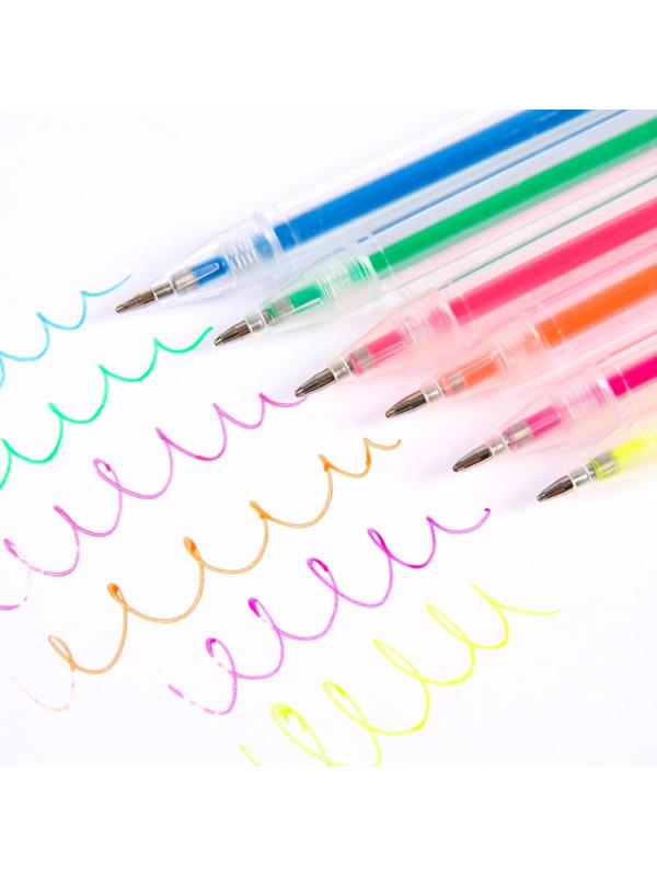 Набор гелевых ручек, 6 цветов, Единорог, Минни Маус