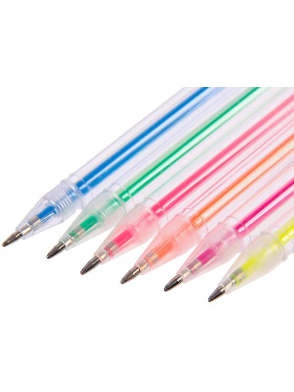 Набор гелевых ручек, 6 цветов, Единорог, Минни Маус