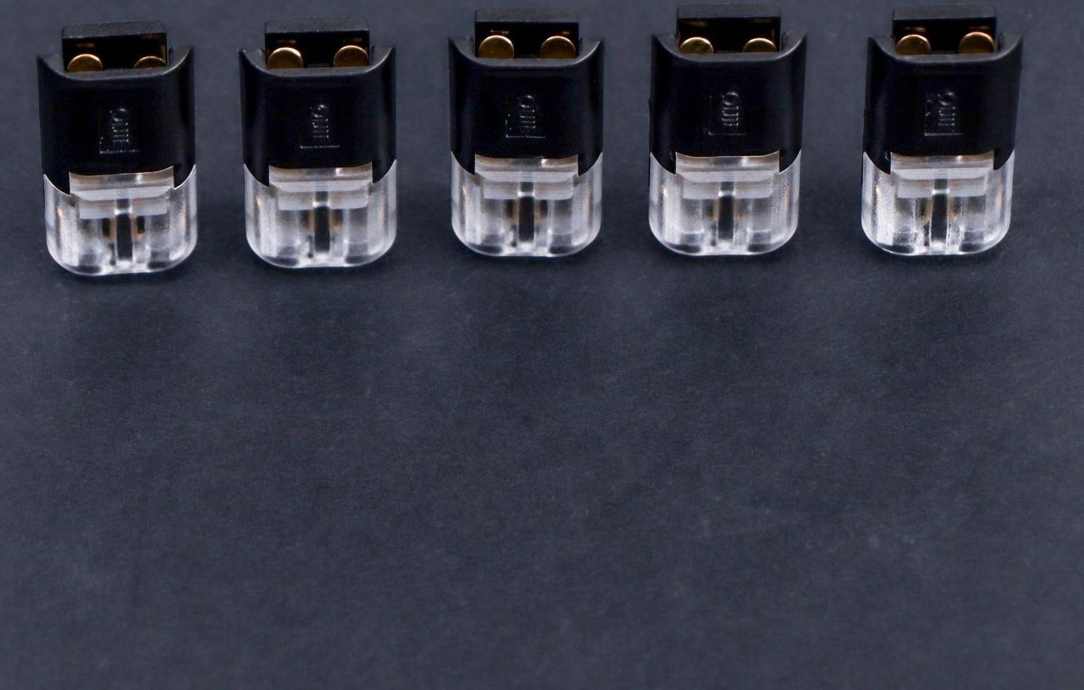 Разъем-коннектор TORSO, автомобильный, 2 pin, 22-20 AWG, до 36В, 9 А, набор 5 шт