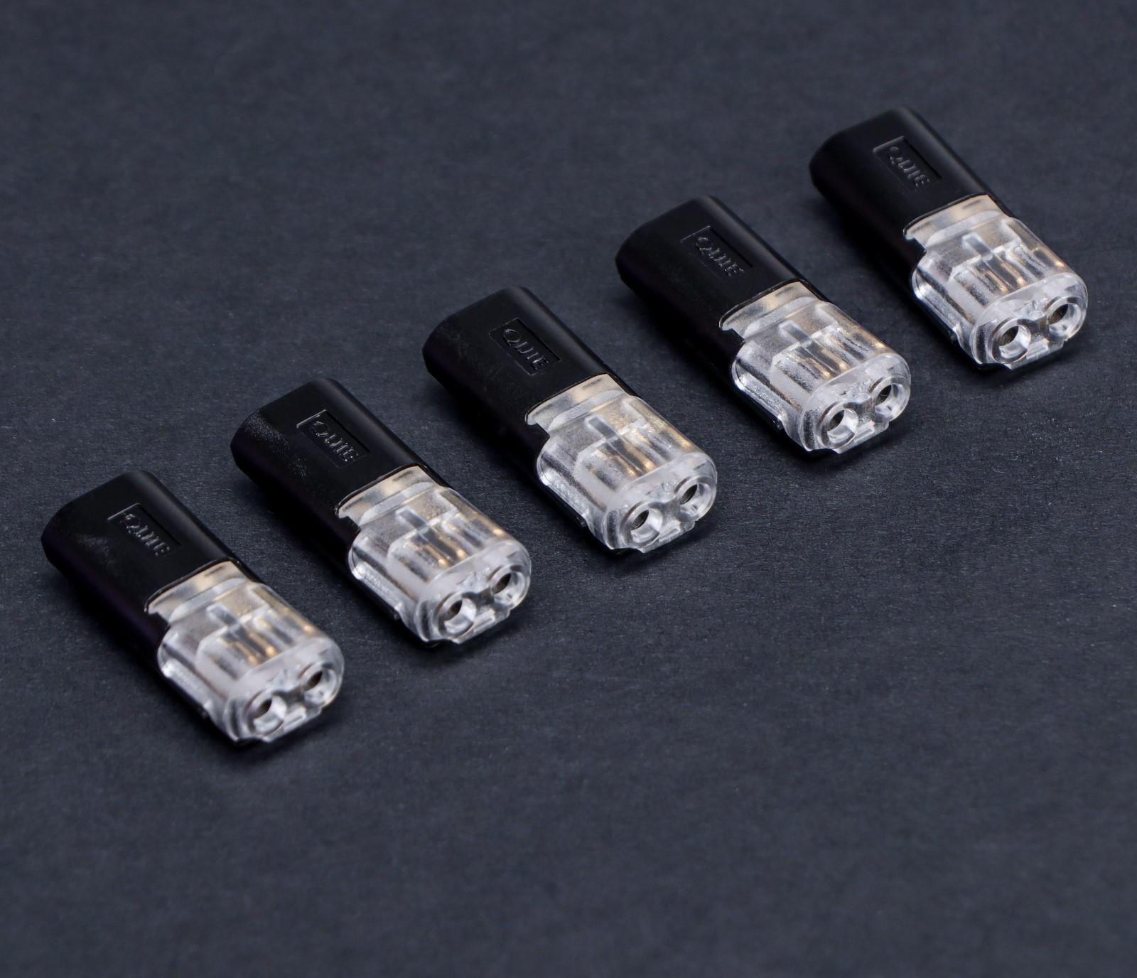 Разъем-коннектор TORSO, автомобильный, 2 pin, 22-20 AWG, до 36В, 9 А, набор 5 шт