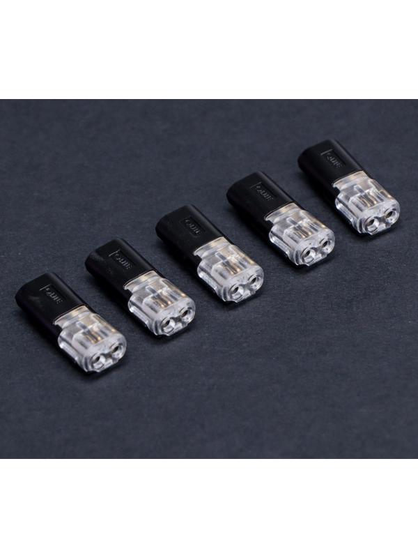 Разъем-коннектор TORSO, автомобильный, 2 pin, 22-20 AWG, до 36В, 9 А, набор 5 шт