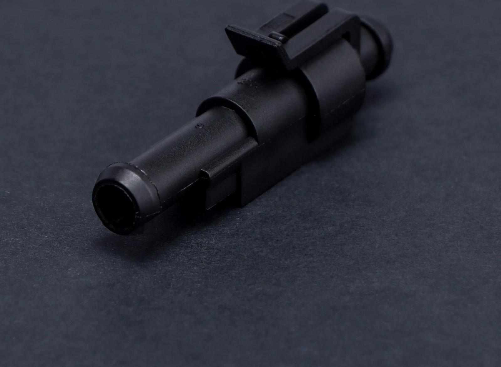 Разъем автомобильный, герметичный штекер-гнездо DJ7011-1.5-11/21, 1 контакт, набор 5 шт