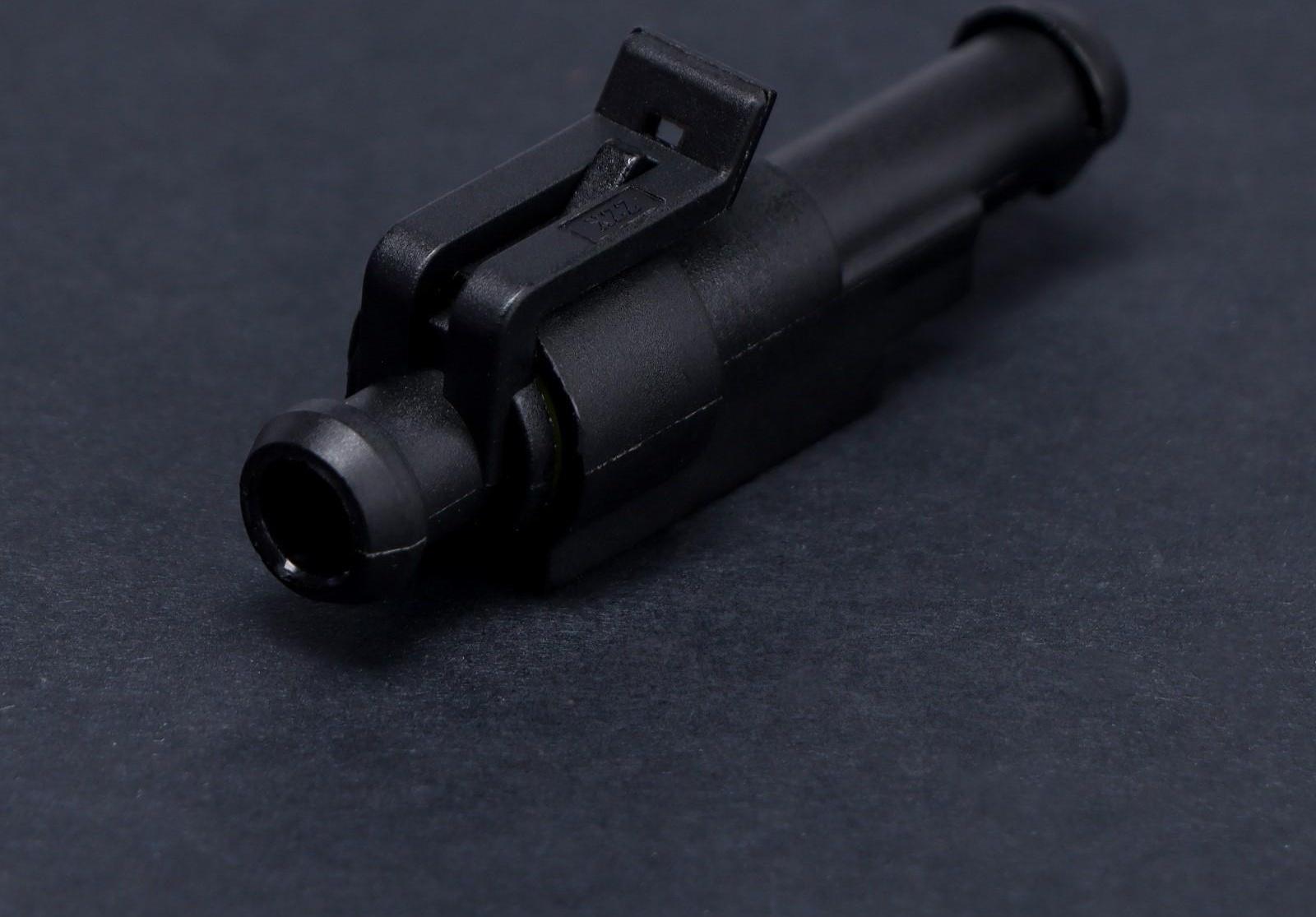 Разъем автомобильный, герметичный штекер-гнездо DJ7011-1.5-11/21, 1 контакт, набор 5 шт