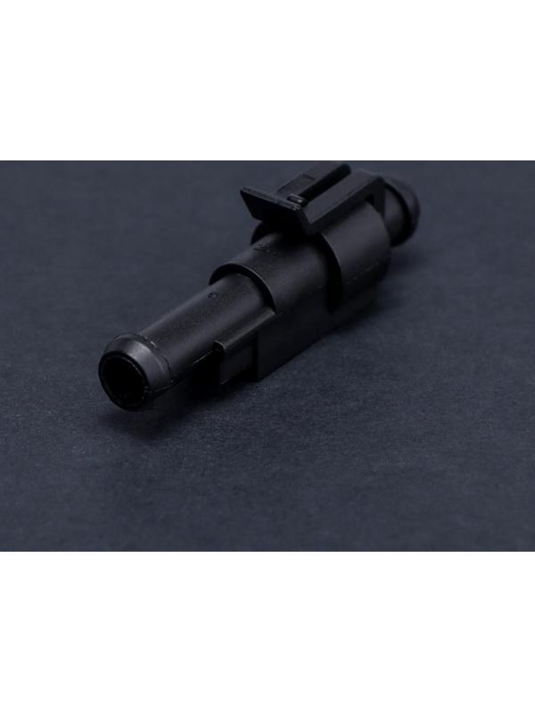 Разъем автомобильный, герметичный штекер-гнездо DJ7011-1.5-11/21, 1 контакт, набор 5 шт