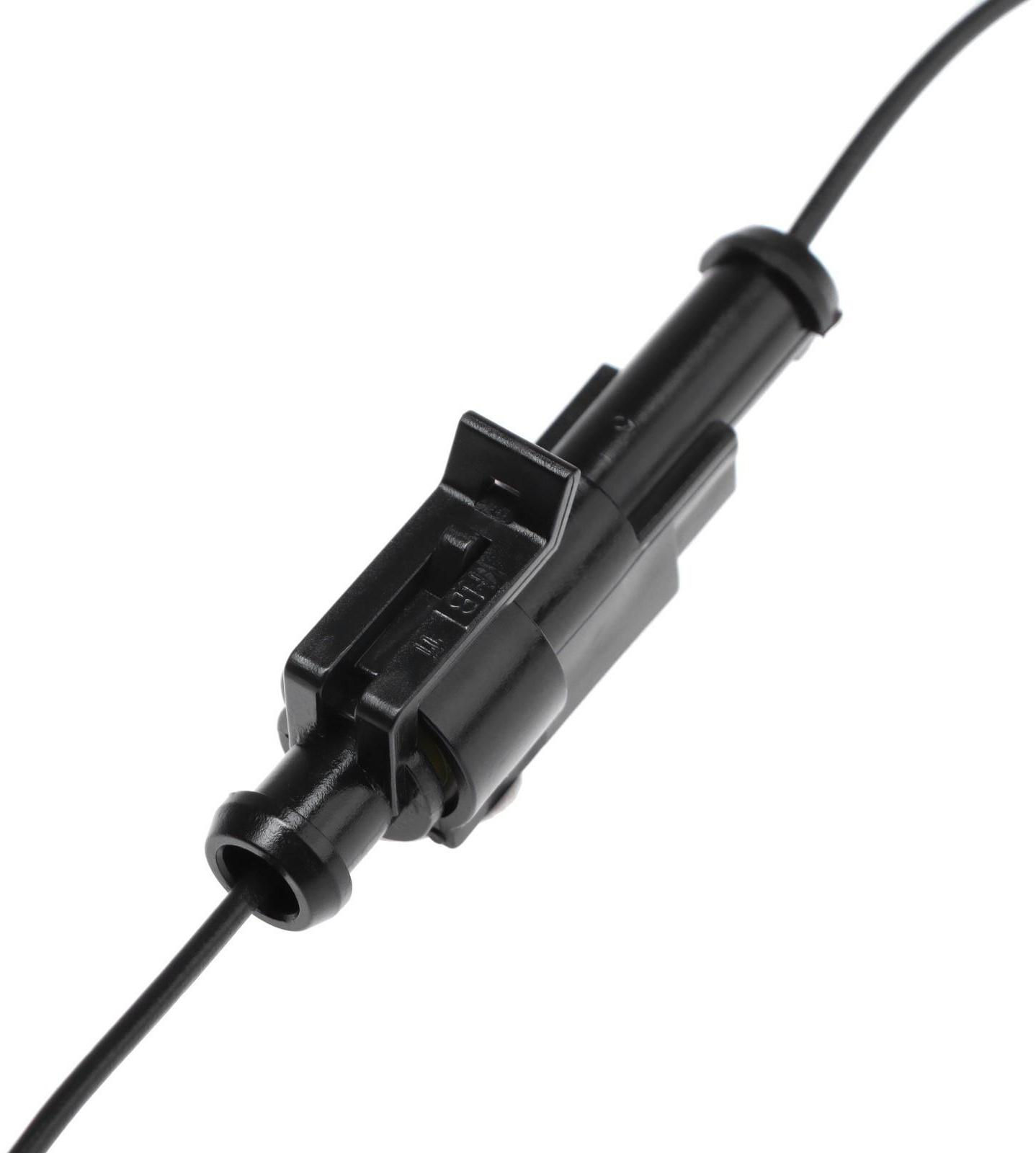 Разъем автомобильный, герметичный штекер-гнездо DJ7011-1.5-11/21, 1 контакт, набор 2 шт