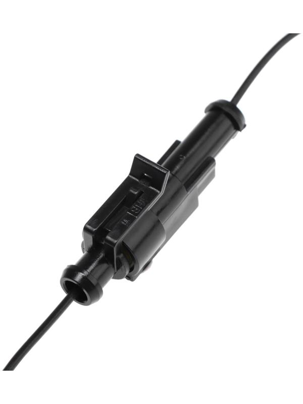 Разъем автомобильный, герметичный штекер-гнездо DJ7011-1.5-11/21, 1 контакт, набор 2 шт