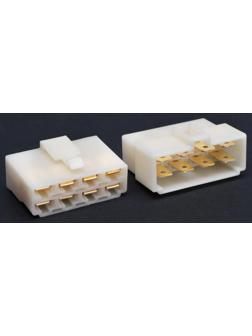 Разъем автомобильный, штекер-гнездо DJ7081-6.3-11/21, 8 контактов, набор 5 шт