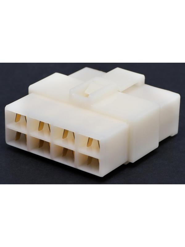 Разъем автомобильный, штекер-гнездо DJ7081-6.3-11/21, 8 контактов, набор 5 шт