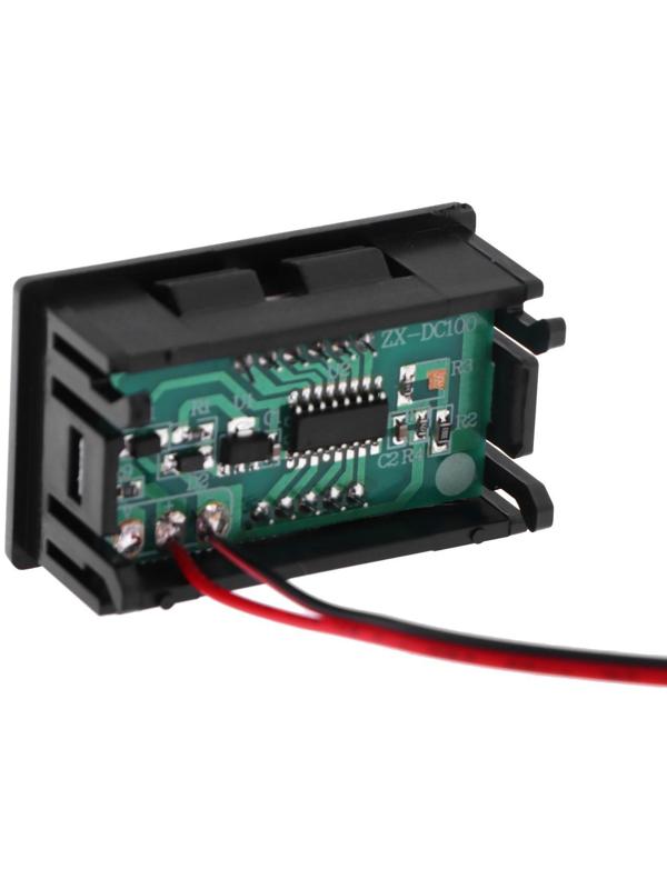 Вольтметр TORSO, DC 0-30 В, провод 20 см