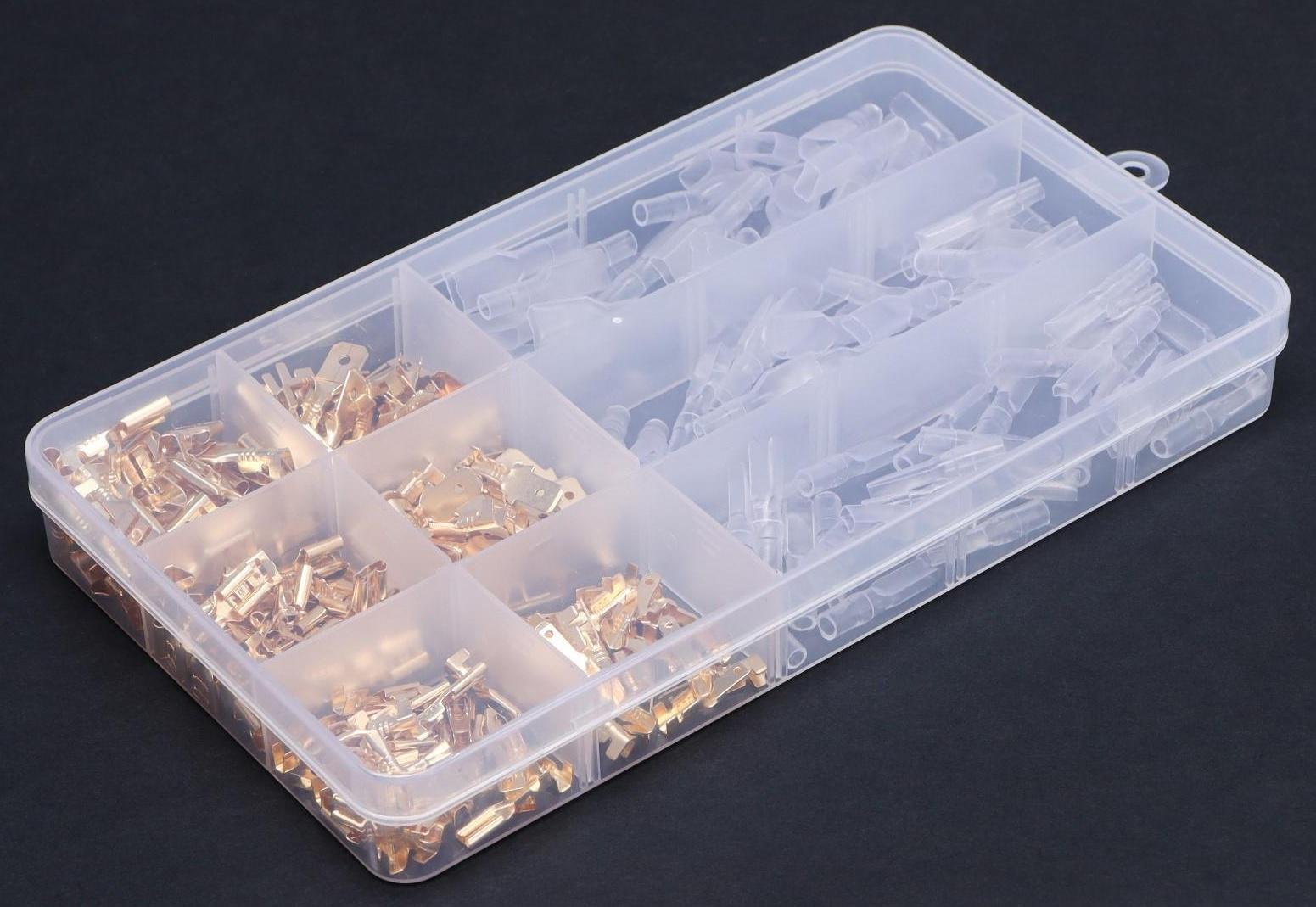 Клемма обжимная для авто, набор 270 шт