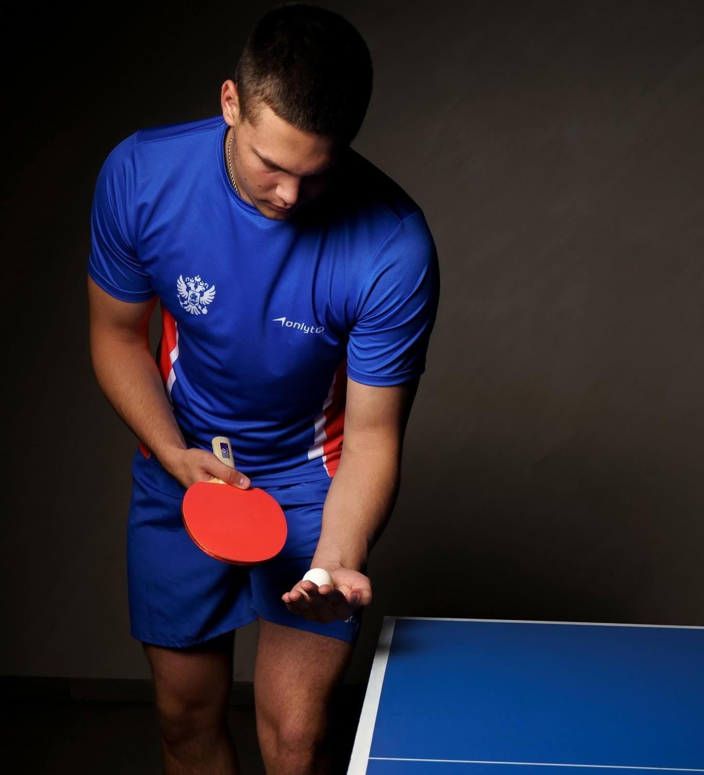 Ракетка для настольного тенниса BOSHIKA Beginner 1*, для любителей, губка 1,5 мм, прямая ручка