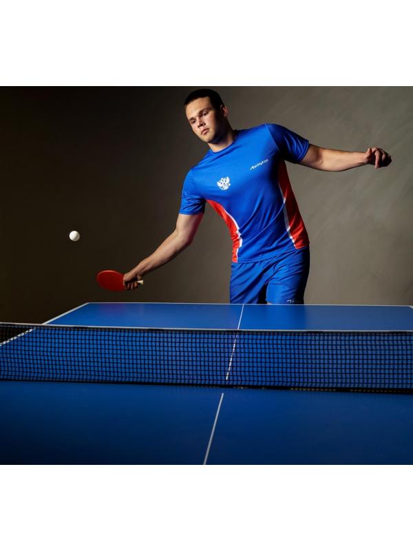 Ракетка для настольного тенниса BOSHIKA Beginner 1*, для любителей, губка 1,5 мм, прямая ручка