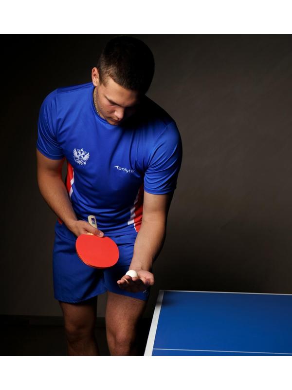 Ракетка для настольного тенниса BOSHIKA Beginner 1*, для любителей, губка 1,5 мм, прямая ручка