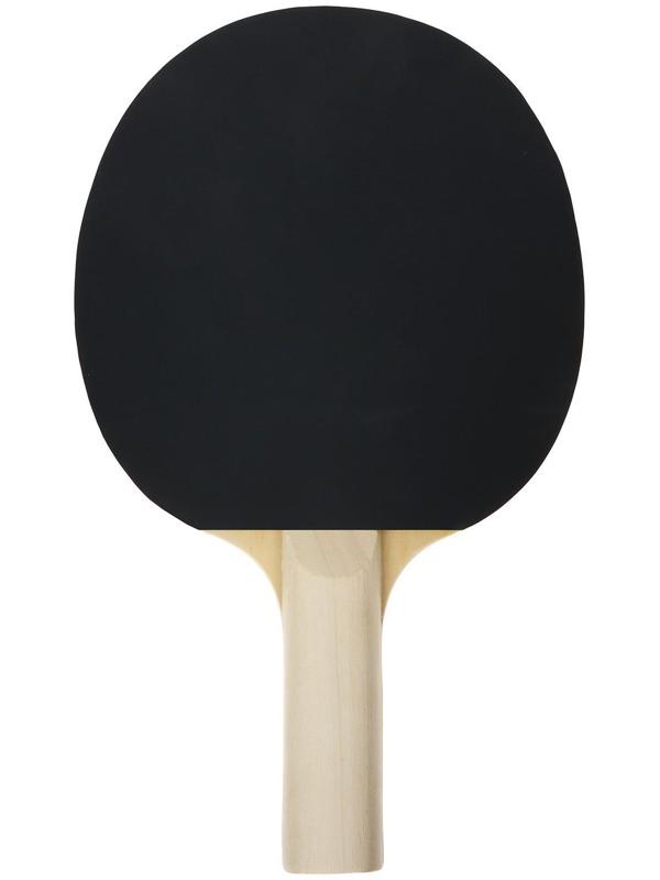 Ракетка для настольного тенниса BOSHIKA Beginner 1*, для любителей, губка 1,5 мм, прямая ручка