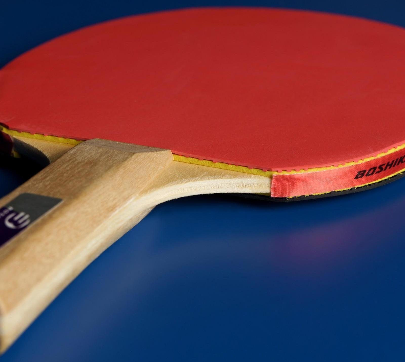 Набор для настольного тенниса BOSHIKA Control 10, 2 ракетки,3 мяча, губка 1,5 мм, коническая ручка