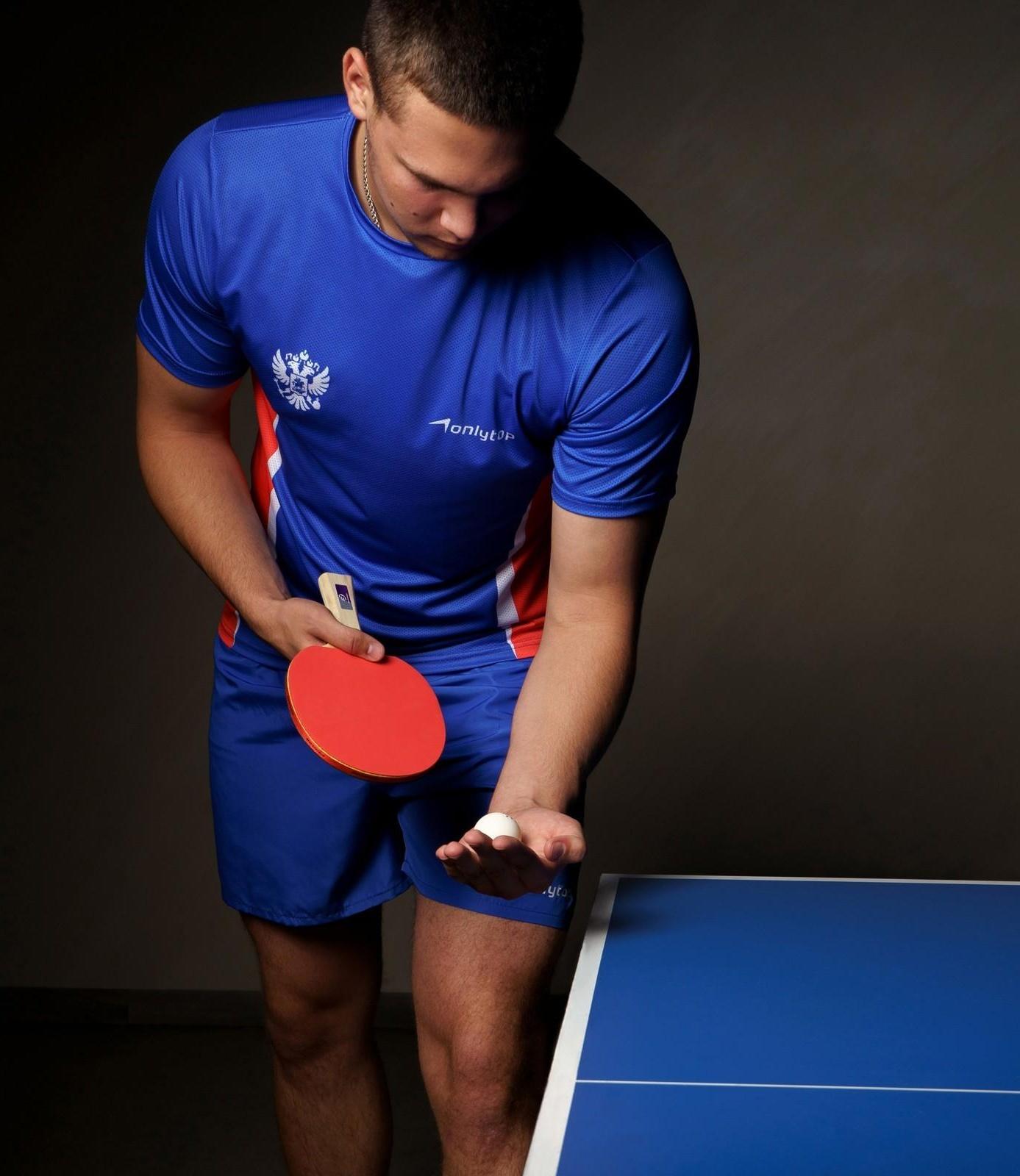 Набор для настольного тенниса BOSHIKA Control 10, 2 ракетки,3 мяча, губка 1,5 мм, коническая ручка