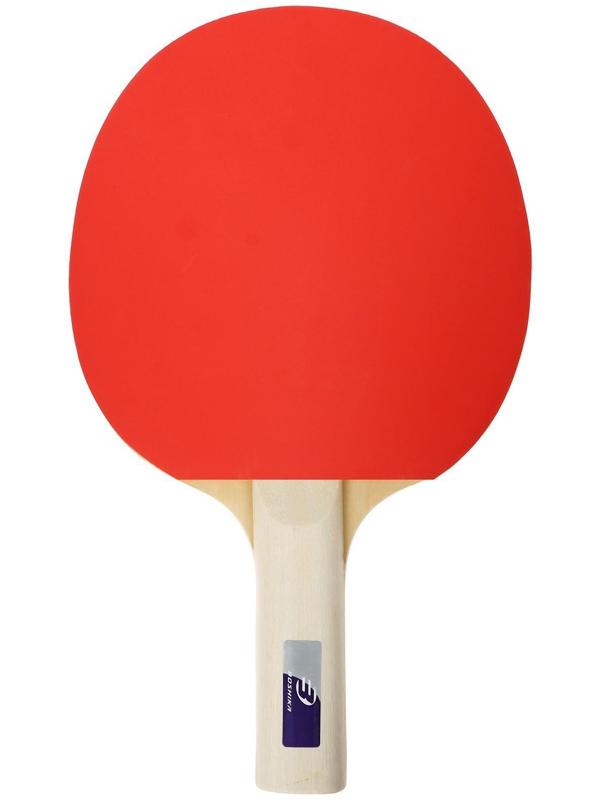 Набор для настольного тенниса BOSHIKA Control 10, 2 ракетки,3 мяча, губка 1,5 мм, коническая ручка