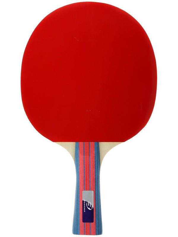 Набор для настольного тенниса BOSHIKA Control 9, 2 ракетки, 3 мяча, губка 1,8 мм, коническая ручка