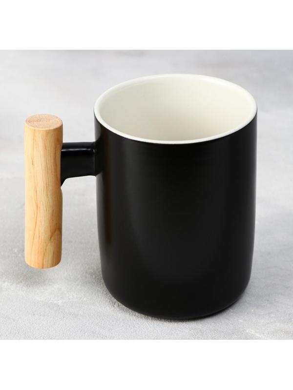 Кружка «Жизнь начинается с чашечки кофе», 400 мл